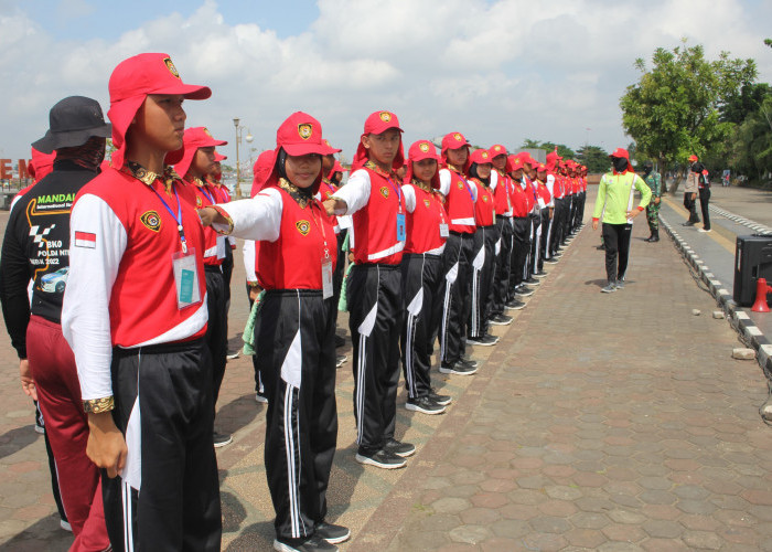 Ternyata Pelatih Paskibraka Tingkat Kota Palembang Anggota Satlantas Polrestabes 