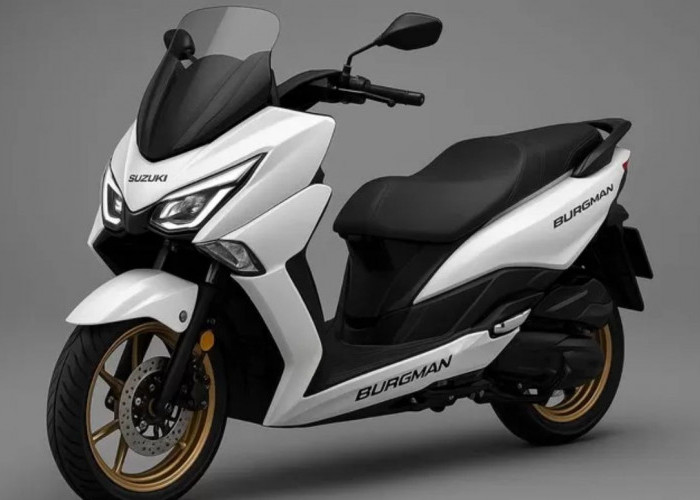 Suzuki Burgman 150, Skutik Premium Bergaya Modern dengan Sentuhan Haojue UHR150