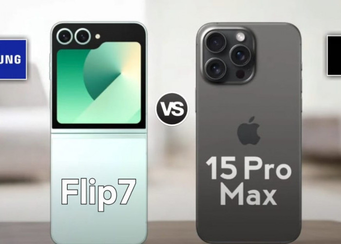 Galaxy Flip7 VS iPhone 15 Pro Max: Sama-sama Berada di Puncak Flagship Cerdas, Siapa yang Menang Buat Gen Z? 