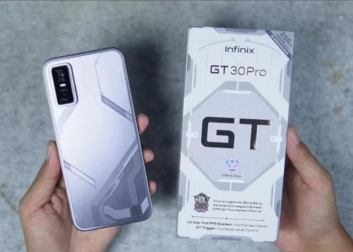 Infinix GT 30 Pro Punya Tampilan Desain Futuristik dengan Tombol GT Trigger