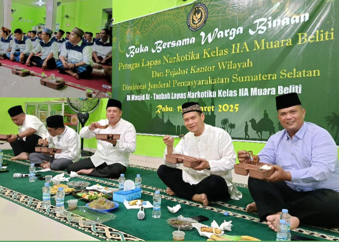 Kehangatan Ramadhan di Lapas Narkotika Muara Beliti, Momen Kebersamaan dan Pembinaan Spiritual Warga Binaan