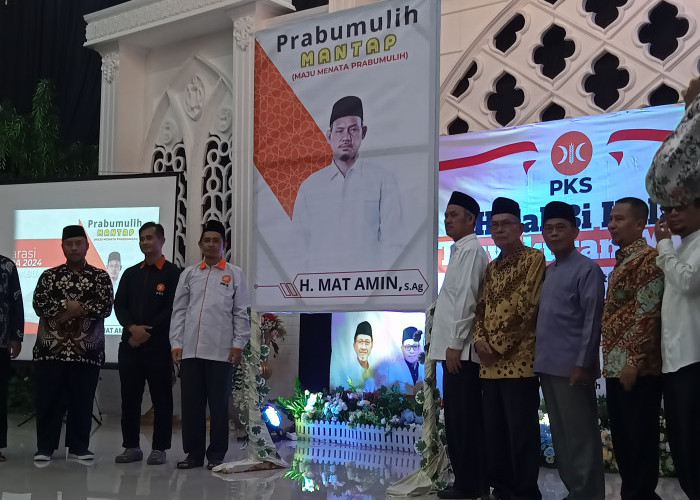 PKS Prabumulih Deklarasikan Dukungan untuk Mat Amin, Tak Ambil Formulir Parpol