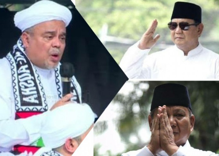 Hadir di Reuni 212 Habib Rizieq Sentil Presiden, Lantang Titip Pesan Ini untuk Prabowo