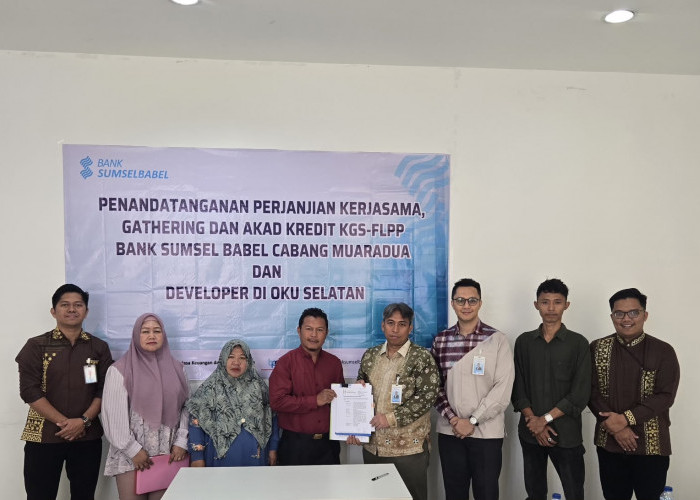 Bank Sumsel Babel Muaradua Gandeng Developer, Perluas Akses KPR FLPP dan KSG di OKU Selatan