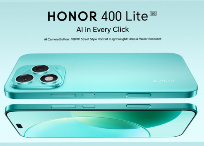 Honor 400 Lite Bawa Fotografi Mengesankan dengan Kamera Utama 108 MP dan Fitur AI Canggih