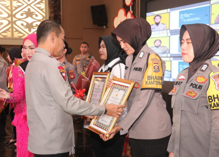 Hari Jadi ke-77, Polwan Polda Sumsel Torehkan 43 Prestasi Gemilang