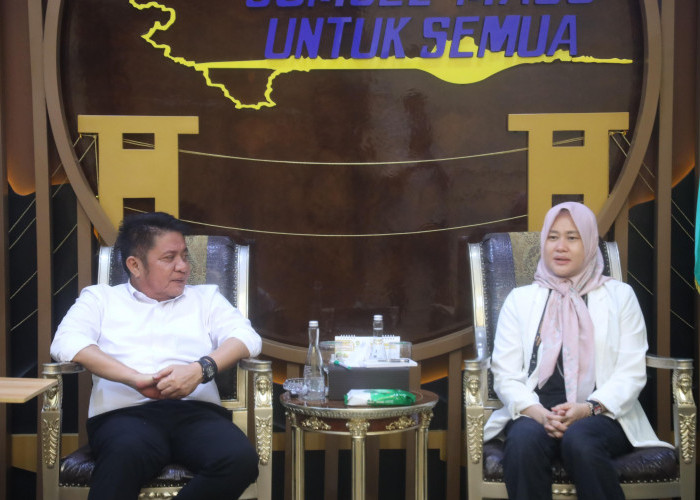 Terima Staf Presiden, Gubernur Herman Deru Tegaskan Sumsel Siap Dukung Ketahanan Pangan Nasional 2025