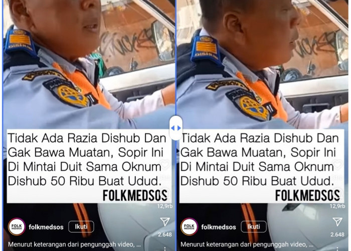 Heboh Video Oknum Dishub Palak Sopir Angkutan Barang, Warganet: Preman Berseragam