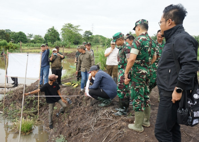 Opla di Kabupaten OKI untuk Kesejahteraan Masyarakat Dicek Tim Itjenad