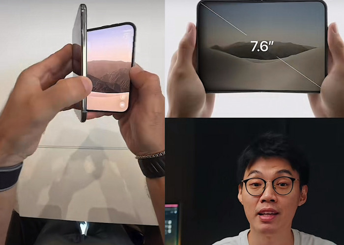 Animasi Buka Tutup iPhone Duo Belum Ada di HP Lipat Lain, Sangat Smooth Seperti Tidak Ada Lipatan 