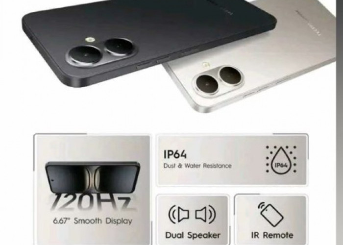 Tecno Spark Go 2 Siap jadi Bintang Baru Entry Level: Tampilan Mewah dan Speaker Stereo Jernih