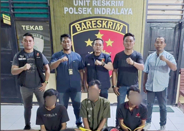 Polsek Indralaya Tangkap 3 Pelaku Pencurian Sound System yang Sebabkan Korbannya Rugi Rp 22 Juta