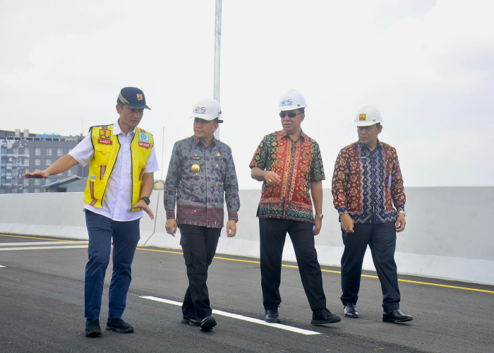 BESOK! Pj Gubernur Agus Fatoni Umumkan Flyover Sekip Ujung Bakal Dibuka untuk Umum 