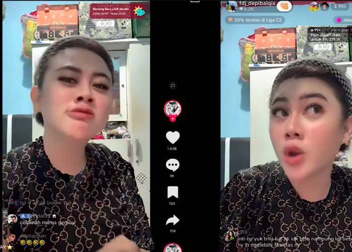 FDJ Depi Balqis Tidak Terima Panggung Pesta Remix Roboh Disebut Murka Allah 