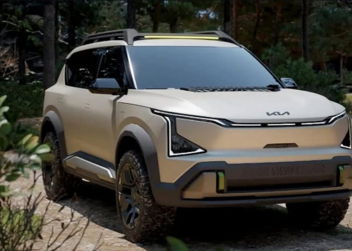 Mengintip Kia EV5 WKNDR, SUV Listrik Petualangan dengan Desain Garang dan Fitur Outdoor