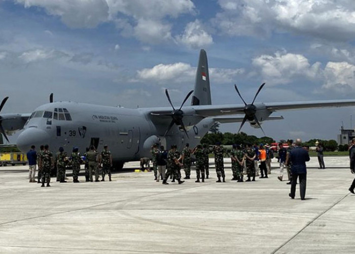 Jokowi Serahkan Pesawat Super Hercules ke Kemenhan, KSAU Ungkap Kelebihannya