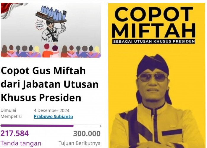 217 Ribu Petisi Minta Copot Gus Miftah dari Utusan Khusus Presiden Prabowo, Buntut Ngatain Penjual Es