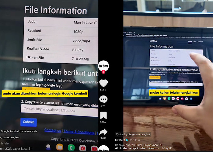 4 Fakta Kasus Link Phising Download Film Gratis LK21, Hasil Audit Forensik Digital, Fakta Nomor 3 Bikin Curiga