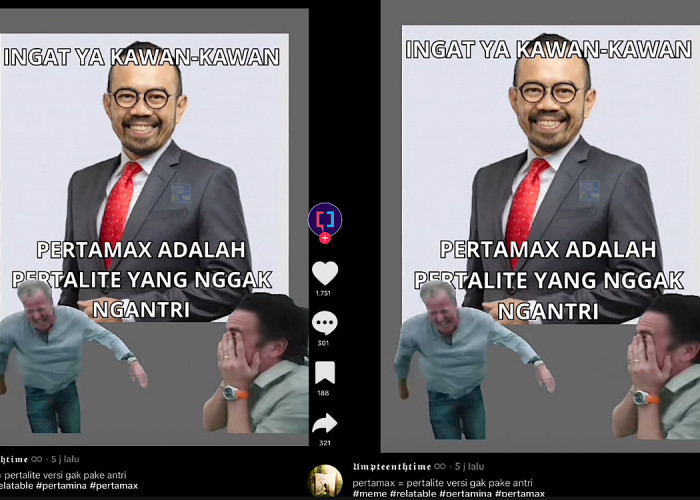 KOCAK, Pertamax Adalah Pertalite Yang Tidak Ngantri, Candaan Netizen Viral di Medsos