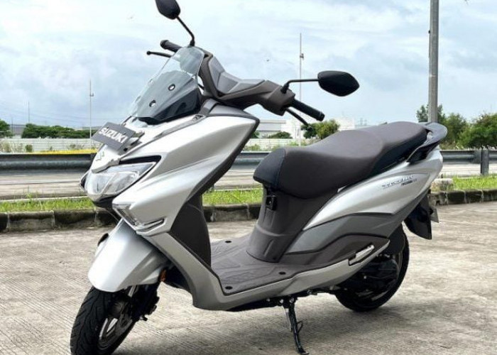 Suzuki Burgman 150 Pilihan Skutik Premium Gaya Modern dan Mesin 149 cc dengan Sistem Pendingin Cairan 