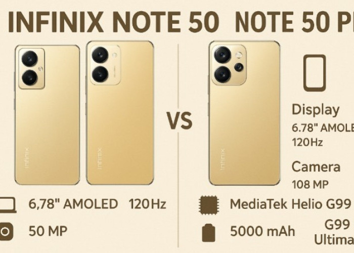 Adu Kuat Infinix Note 50 vs Note 50 Pro: Serupa Tapi Tak Sama, Siapa yang Lebih Unggul?