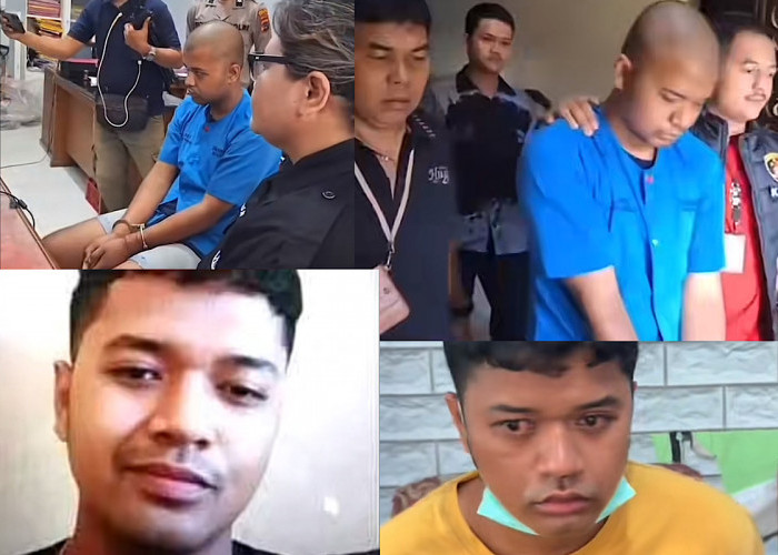 Pembunuh 3 Mahasiswi Terpantau Didampingi Pengacara Indra Dragon Pembunuh Nia Kurnia Sari 