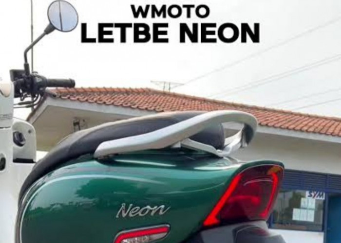 WMoto Letbe Neon 125: Skutik Retro-Modern Rp19 Jutaan Siap Goyang Tahta Scoopy dan Genio