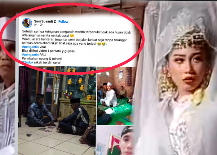 Dukungan Netizen Berbalik, Pengantin Perempuan Minta Cerai Tertawa Saat Acara Hantaran Bikin Geram    