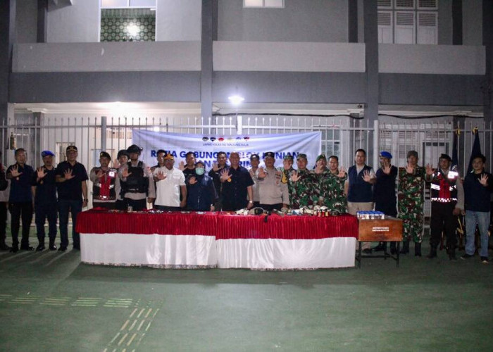 Razia Gabungan di Lapas Tanjung Raja Ogan Ilir, HP dan Narkoba Nihil, 20 Warga Binaan Negatif Tes Urine