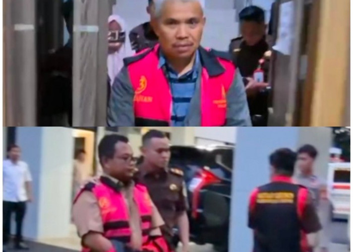 Kejari Pagar Alam Tahan Dua Tersangka Baru Kasus Korupsi Pelebaran Bahu Jalan Ratu Serlun