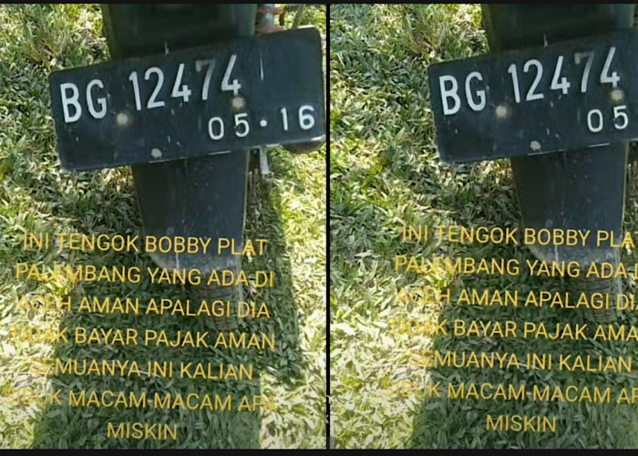 Pria Ini Tunjukkan Plat BG di Aceh Aman Tak Bayar Pajak, Sindir Terbakar Jenggot Siapa?