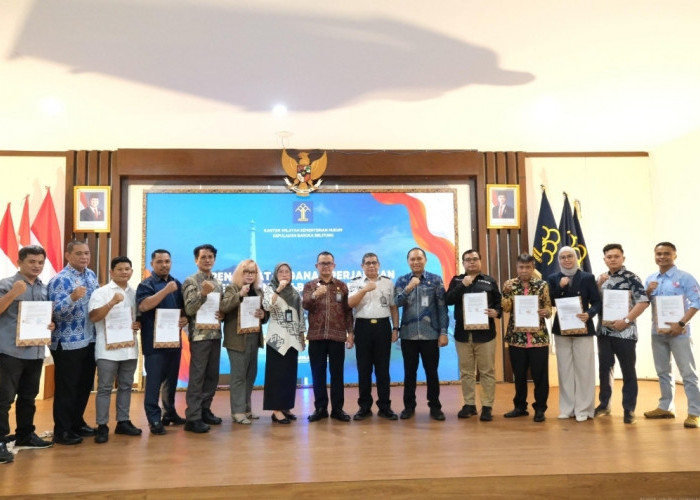 Kanwil Kemenkum Babel Gandeng 10 OBH Berikan Bantuan Hukum Gratis