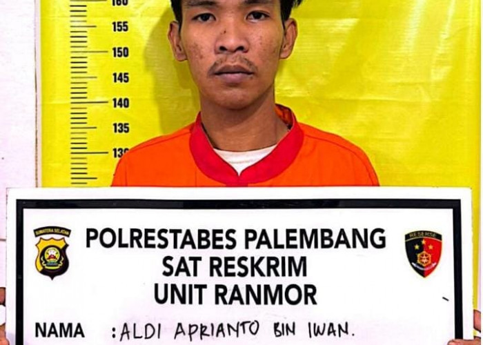 Setahun DPO, Pelaku Curanmor di Palembang Ini Susul Temannya ke Penjara 