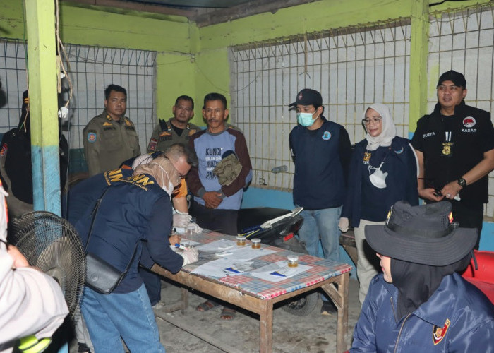 Bedeng Narkoba di Payakabung Dirazia oleh Polres Ogan Ilir dan Tim Gabungan, Sejumlah Orang Diamankan