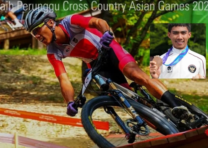 Juara di Bukit Sulap Lubuklinggau, Raih Perunggu di Podium Asian Games 2026, Hanya Terpaut 26 Detik dari Emas 