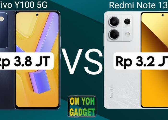 Mending Mana? Realme 13 VS Vivo Y100 4G, HP Murah Harga Rp3 Jutaan