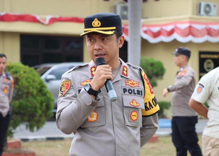 Ancaman Cuaca Ekstrem Saat Peralihan Musim, Kapolres Ogan Ilir Ingatkan Warga Waspada Bencana Alam