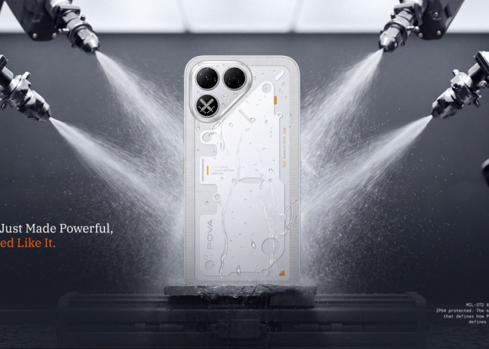 HP 5G Terbaru 2026: Tecno POVA 8 Dibekali Baterai 8000 mAh dan Alive Matrix Display 