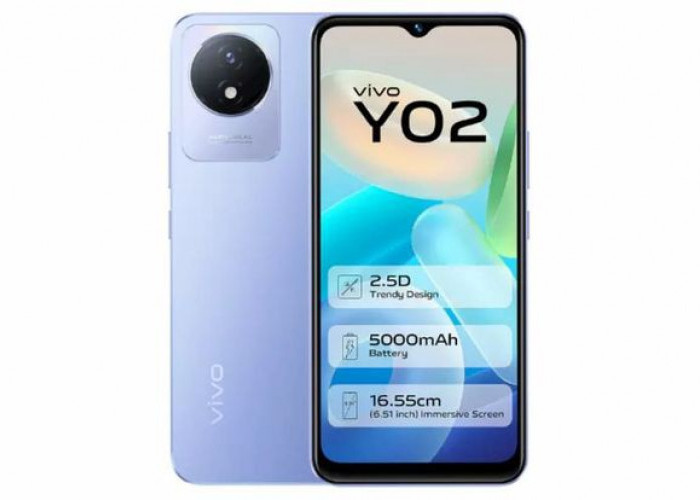 Vivo Y02 Smartphone Entry-Level Tawarkan Fitur Unggulan Mumpuni dan Harga Terjangkau