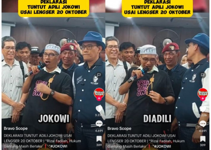 Jelang Pelantikan Prabowo Memanas, Desakan Adili Jokowi Kembali Digaungkan Politisi Ini