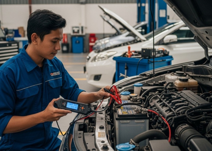 Cara Cek Kondisi Aki Mobil Bekas Sebelum Tiba-Tiba Mogok di Jalan