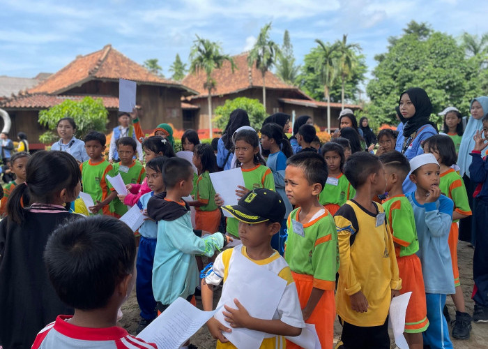 70 Peserta Sekolah Nusantara, SAN Chapter Palembang Kunjungi Museum Balaputra Dewa