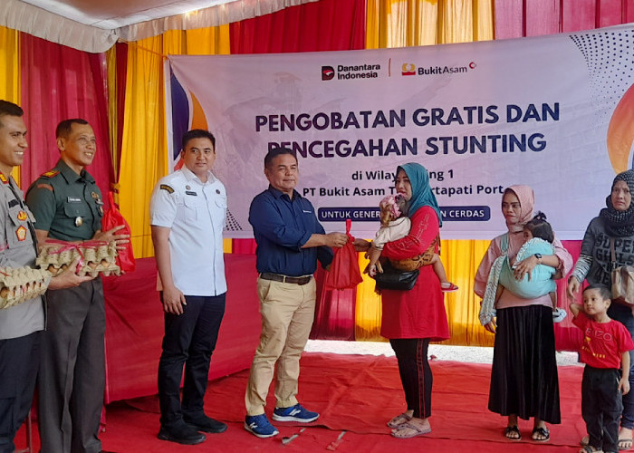 Aksi Nyata PTBA: Tingkatkan Kesehatan Warga dan Atasi Stunting