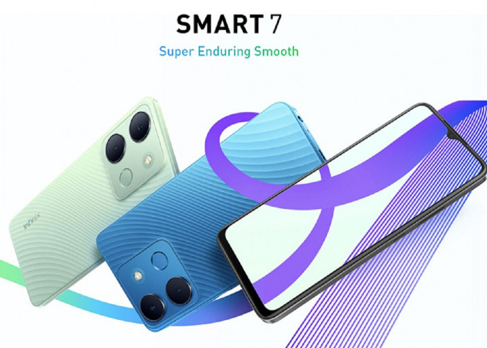 Smartphone Infinix Smart 7, Menawarkan Desain Stylish dan Performa Tangguh