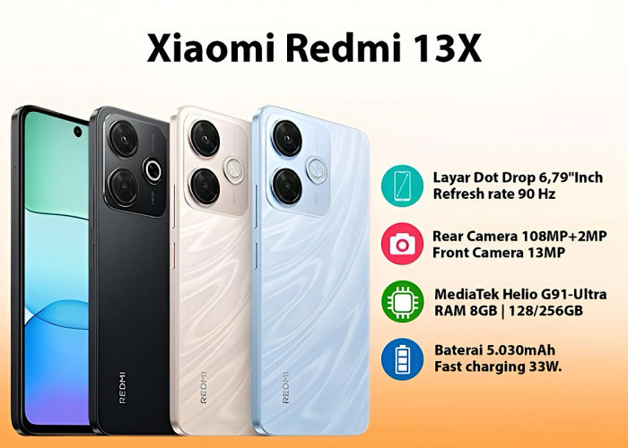 Aktifkan 3 Fitur Penting Ini Saat Kamu Membeli HP Redmi 13X, Ada Notifikasi Dengan Flash