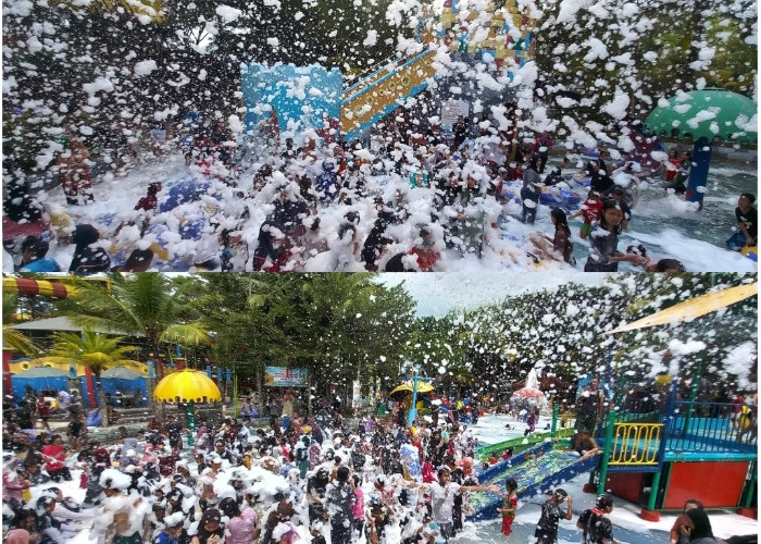 Liburan Nataru Semakin Seru, OPI 'Christmas Bubble' Water Fun Ajak Keluarga Tercinta Mandi Busa Sepuasnya