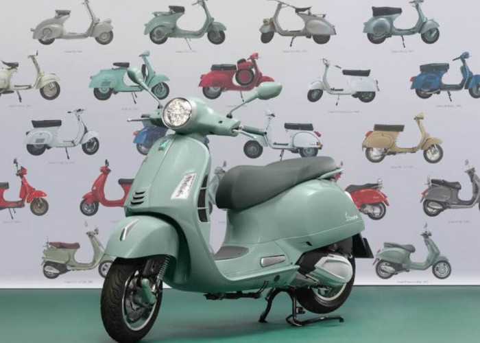 Vespa 80TH Meluncur, Bangkitkan Warna Ikonik dari Era 1946! Ini Spesifikasinya
