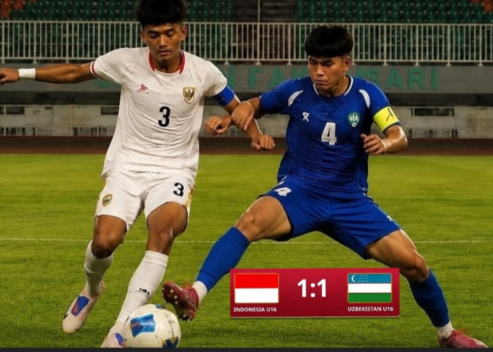 Hasil Timnas Indonesia U-17 vs Uzbekistan 1-1: Garuda Asia Tutup Dua Uji Coba Tanpa Kekalahan