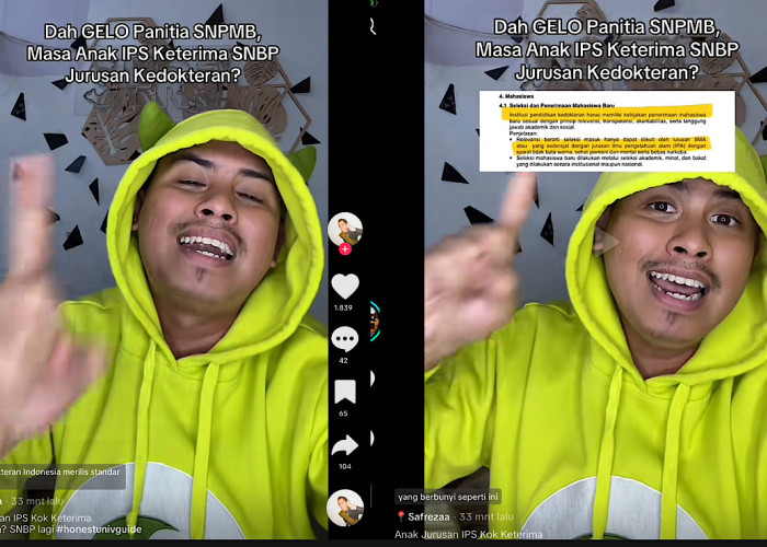 WADUH, Anak IPS Boleh Diterima di Fakultas Kedokteran Ternyata Ada Urusannya Dengan Politik? 