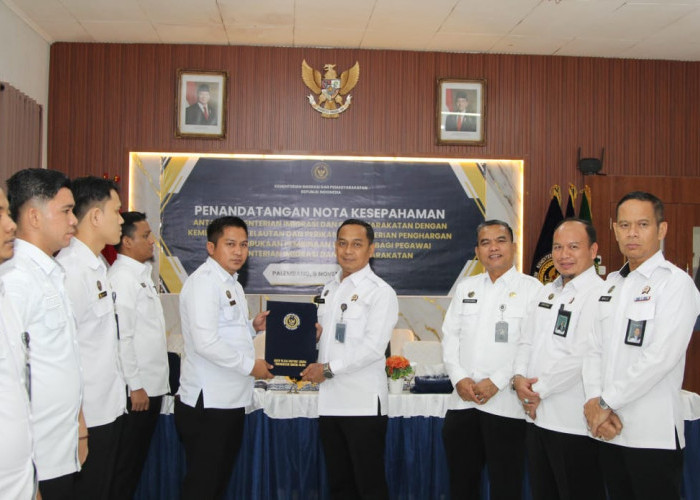 Gagalkan Penyelundupan Sabu, 4 Pegawai Lapas Tanjung Raja Raih Penghargaan Anugraha Wira Wibawa Dharmesti 